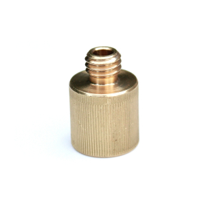 Brass 3/8" M to 5/8" F screw adaptor