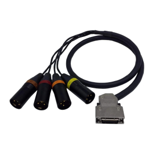 4 channels AES Output cable